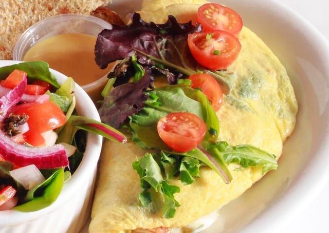 Veggie Omelette.